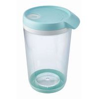 dóza 2,50l d16,5x24,5cm, BRUNI, sypací, AKVAMARÍN plast