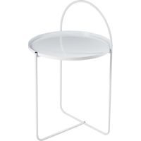 H & S COLLECTION Stolek odkládací kov 65 cm bílá KO-DD1001540