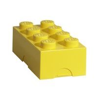 LEGO box na svačinu 100 x 200 x 75 mm - žlutá