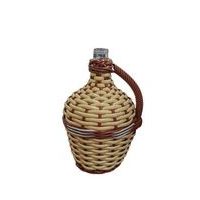 demižon 3l opletený, skutečný objem 3,6l