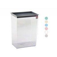 krabice-dóza vys.2000ml, mix barev, plast