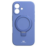 White Diamonds Mag Urban Stand Case, kryt pro Apple iPhone 16, MagSafe kompatibilní, modrý