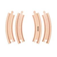 Mohutná zlatá akční lokomotiva na baterie