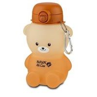 láhev 0,60l MEDVÍDEK, "WE CARE", nápitka+kryt, sport, silikon