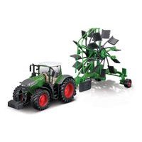 Bburago Bburago - FARMLAND, Fendt 1050 Vario s rotačními hráběmi, 10 cm