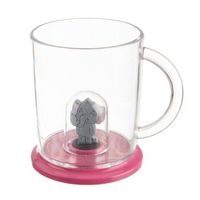 hrníček 270ml TRITAN, víčko SLON, dětský, plast