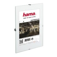 Hama Clip-Fix, antireflexní sklo, 20x20 cm