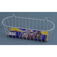 police koup.1p.košík 35x13x13cm POCKET-bílý /16.12.09./