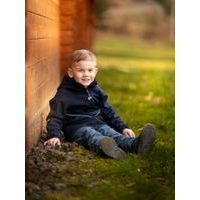 Unuo, Dětská softshellová bunda s fleecem Basic, Khaki, Lesní zvířata