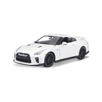 Bburago Bburago - Auta HOBBY, Plus, 2017 Nissan GT-R, metal bílá, 1:24