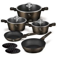 BERLINGERHAUS Sada nádobí s titanovým povrchem 10 ks Primal Gloss Collection BH-8243