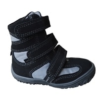 Zimní boty BOOTS4U T1013 černá-šedá