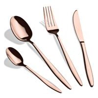 BERLINGERHAUS Sada příborů 24 ks Rosegold Metallic Line BH-3062
