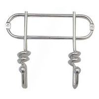 TORO věšák 2 háčky twist 16,5 x 13,5 cm_hamashop