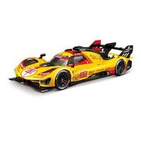 Bburago Bburago - RACING, FERRARI, 499P - 499P LMH, 83 - 24h Le Mans Livery 2024, žlutá, 1:24