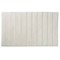 KELA Koupelnová předložka Megan 120x70 cm bavlna šedobílá KL-23583