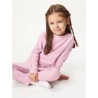 Dětské termo legíny, Růžová