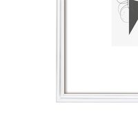 Hama rámeček plastový SEVILLA, stříbrná, 60x80 cm, plastové sklo