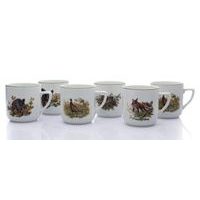 hrnek 400ml PĚTKA-LES.ZVĚŘ A13520, čes.porcelán