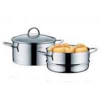 CS SOLINGEN Hrnec s cedící poklicí nerez Aron 16 cm CS-060541