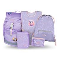 BAAGL SET 5 Airy Mazlíčci: batoh, penál, sáček, zástěra, peněženka