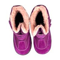 Zimní boty do kočárku Sterntaler 59225/642 fialová
