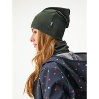 ESITO | Zimní čepice Teddy fleece double Olive - olivová / 34