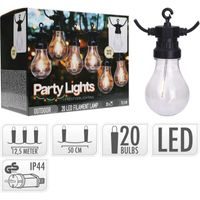 PROGARDEN Světelný řetěz LED PARTY 20 žárovek 12,5m KO-LE2100180