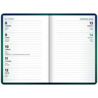 NOTIQUE Školní diář Zelený (září 2025 – prosinec 2026), 9,8 x 14,5 cm