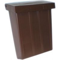 schránka STARÁ HNĚDÁ poštovní 320x400x153mm AD