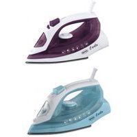 žehlička napař. CARLA, B-4795, modrá, fialová