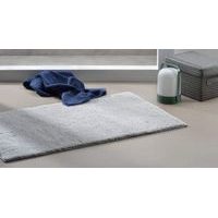 KELA Koupelnová předložka Maja 65x55 cm polyester šedá KL-23530