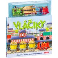 VLÁČIKY ─ Knižka s magnetkami