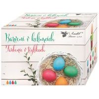barvy na vajíčka vč. 4ks kelímků, držáček