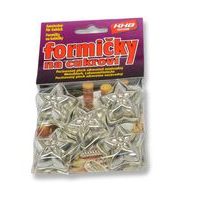 form.Hvězdička mini, 30ks sada, pocín