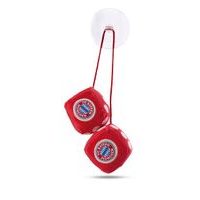 NICI NICI DISPLAY klíčenky FC BAYERN MÜNCHEN 7cm ASSORT, 4 druhy, 16ks, GREEN