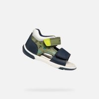 Tmavě modré chlapecké sandály pro první krůčky Geox Sandal Zapito Boy