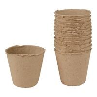 Kinzo PĚSTEBNÍ KVĚTINÁČE 12KS KINZO GARDEN 5,5X6CM PAPÍR