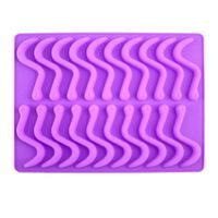 TORO FORMA SILIKONOVÁ NA ČERVY 20KS S PIPETOU, RŮŽOVÁ_hamashop