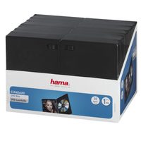 Hama DVD obal na 1 DVD, s fólií, černý, 30 ks (cena uvedena za balení)