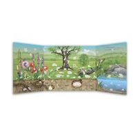 SVET VTÁKOV, HMYZU a ďalších zvierat našich záhrad – Knižka s plagátom a samolepkami