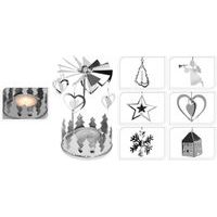 zvonění andělské stříbrné, 6druhů, kov