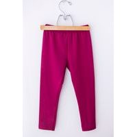 Termo legíny dívčí jednobarevné - purple