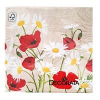 PROCOS UBROUSKY 3VRSTVÉ SEDMIKRÁSKY+MÁKY 33X33CM
