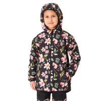 Unuo, Dětská softshellová bunda s fleecem Street, Kobaltová, Tyrkysová