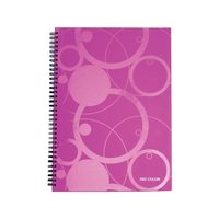 Twin wire blok A4 lamino NEO COLORI růžová