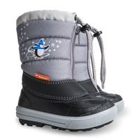 Dětské zimní sněhulky DEMAR-KENNY - šedá tučňák