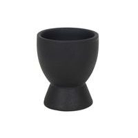 kalíšek na vejce 1ks, černý