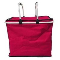 TORO KOŠÍK NÁKUPNÍ SKLÁDACÍ TERMO 47X26X39CM ČERVENÁ_hamashop