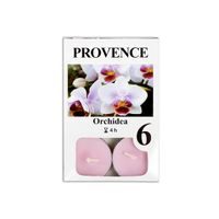 Provence SVÍČKA ČAJOVÁ ORCHIDEJ, 6KS_hamashop